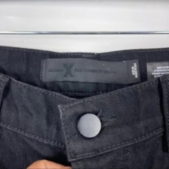 NEW Denim x Alexander Wang 003 Faded Black Button Fly Boy Fit Jeans Size 28 - Picture 8 of 12